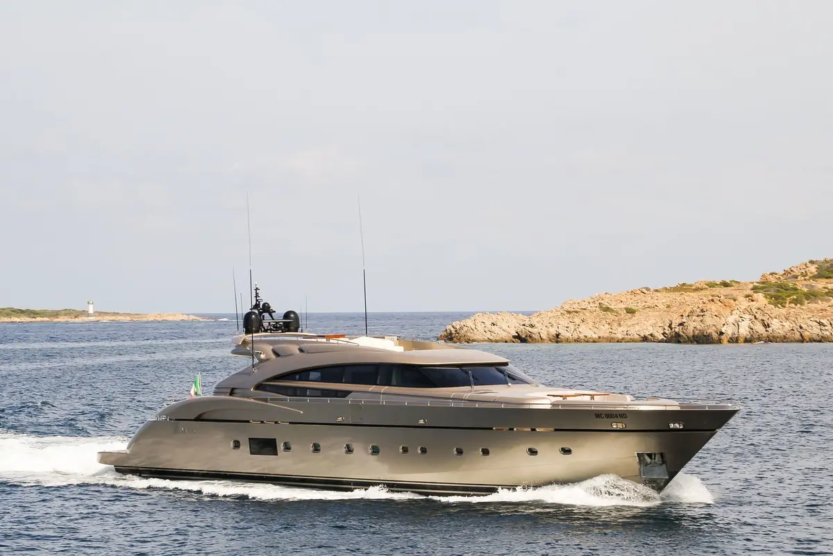 AB Yachts 116, exterior — Menorca Yacht Rental, Menorca. AB Yachts 116 — 36m