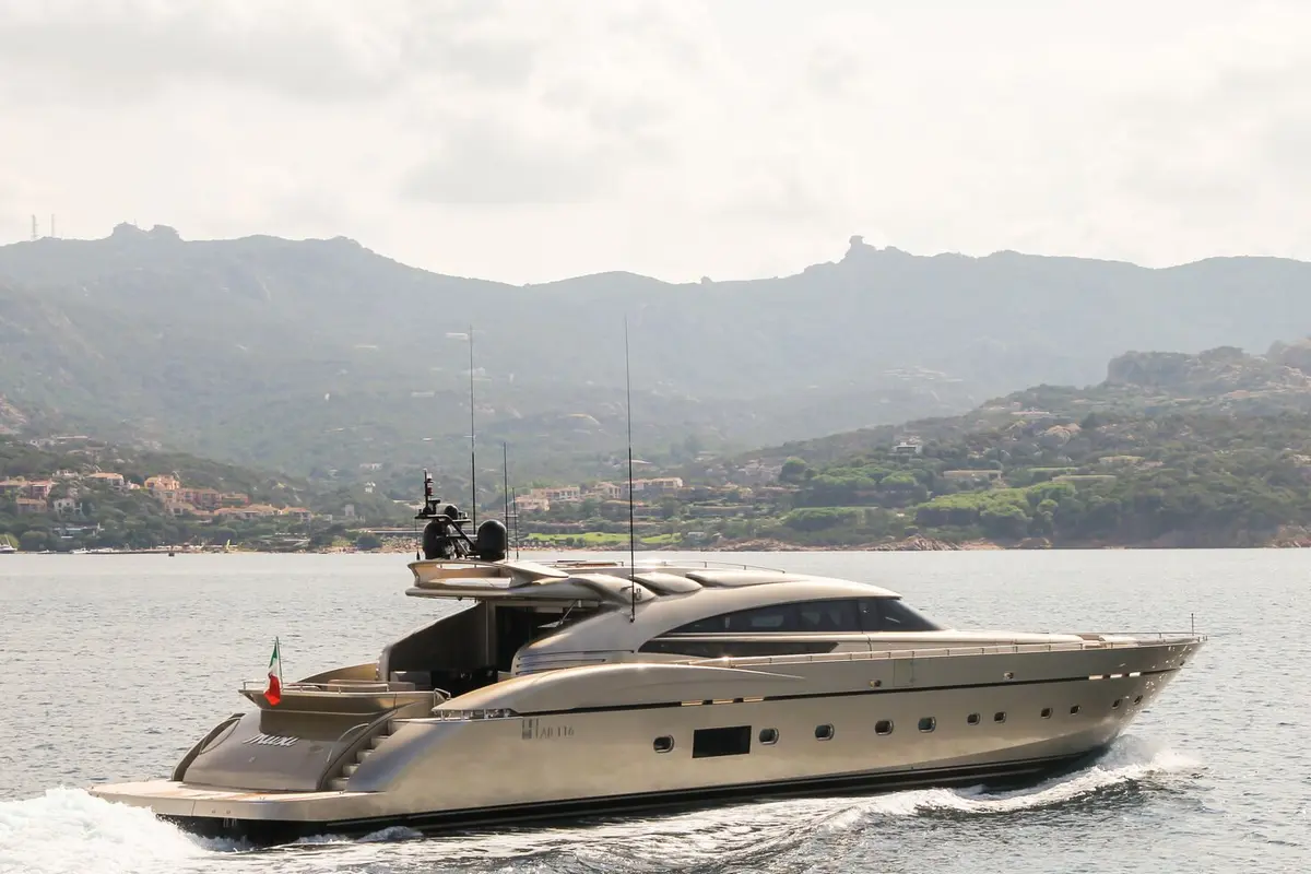 AB Yachts 116, main deck — Menorca Yacht Rental, Menorca. AB Yachts 116 — 36m