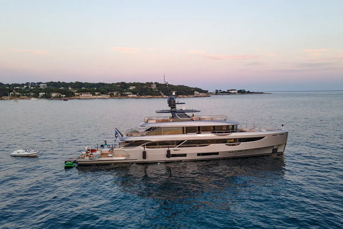 AB Yachts 116, flybridge — Menorca Yacht Rental, Menorca. AB Yachts 116 — 36m