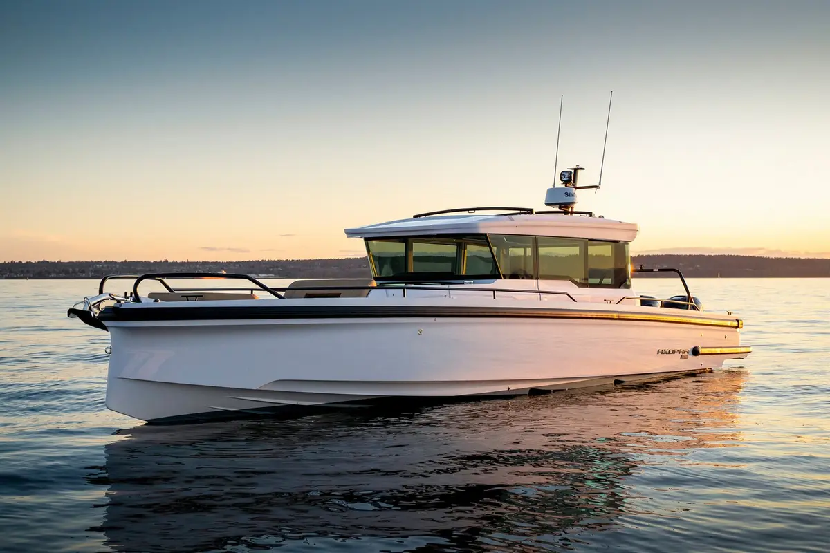 Axopar 37, exterior — Menorca Yacht Rental, Menorca. Axopar 37 — 11.5m