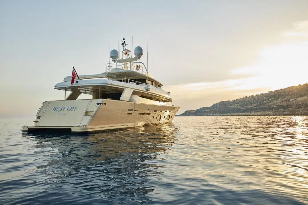 Navetta 33, main deck — Menorca Yacht Rental, Menorca. Navetta 33 — 33m