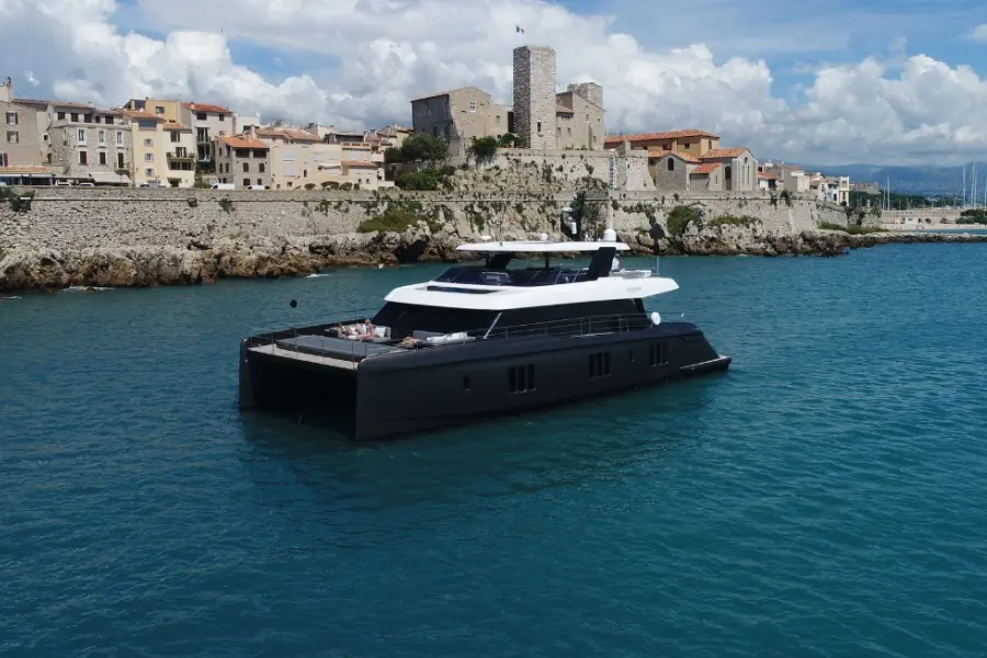 Sunreef 80, exterior — Menorca Yacht Rental, Menorca. Sunreef 80 — 23.9m