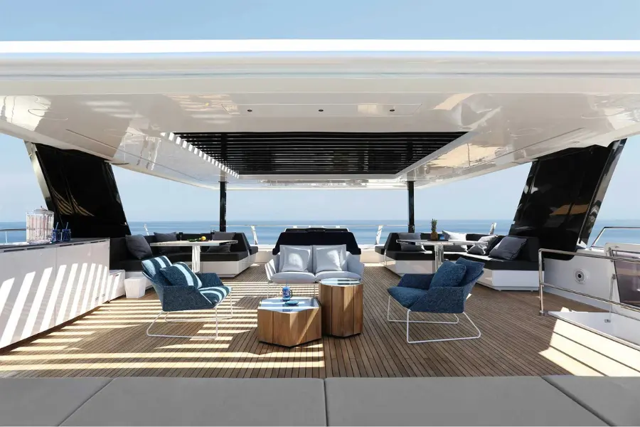 Sunreef 80, main deck — Menorca Yacht Rental, Menorca. Sunreef 80 — 23.9m