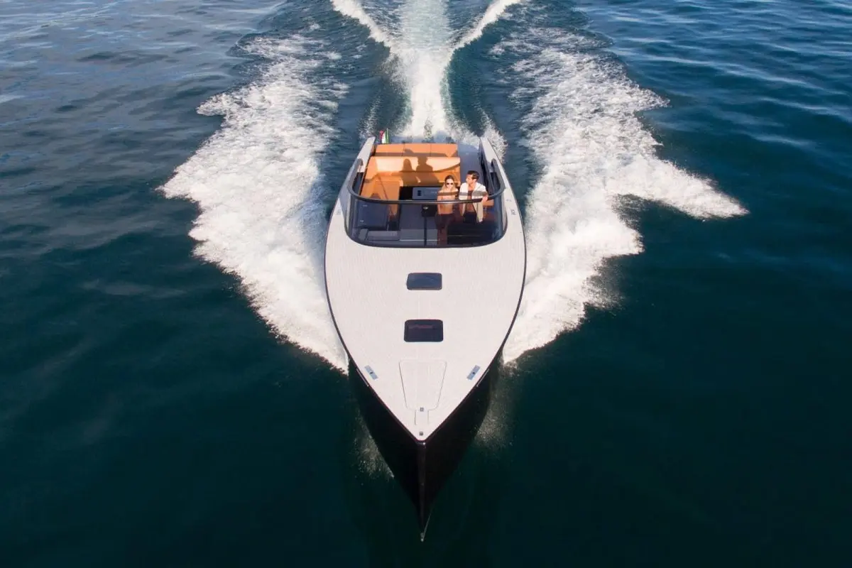 VanDutch 40, aft deck — Menorca Yacht Rental, Menorca. VanDutch 40 — 12m