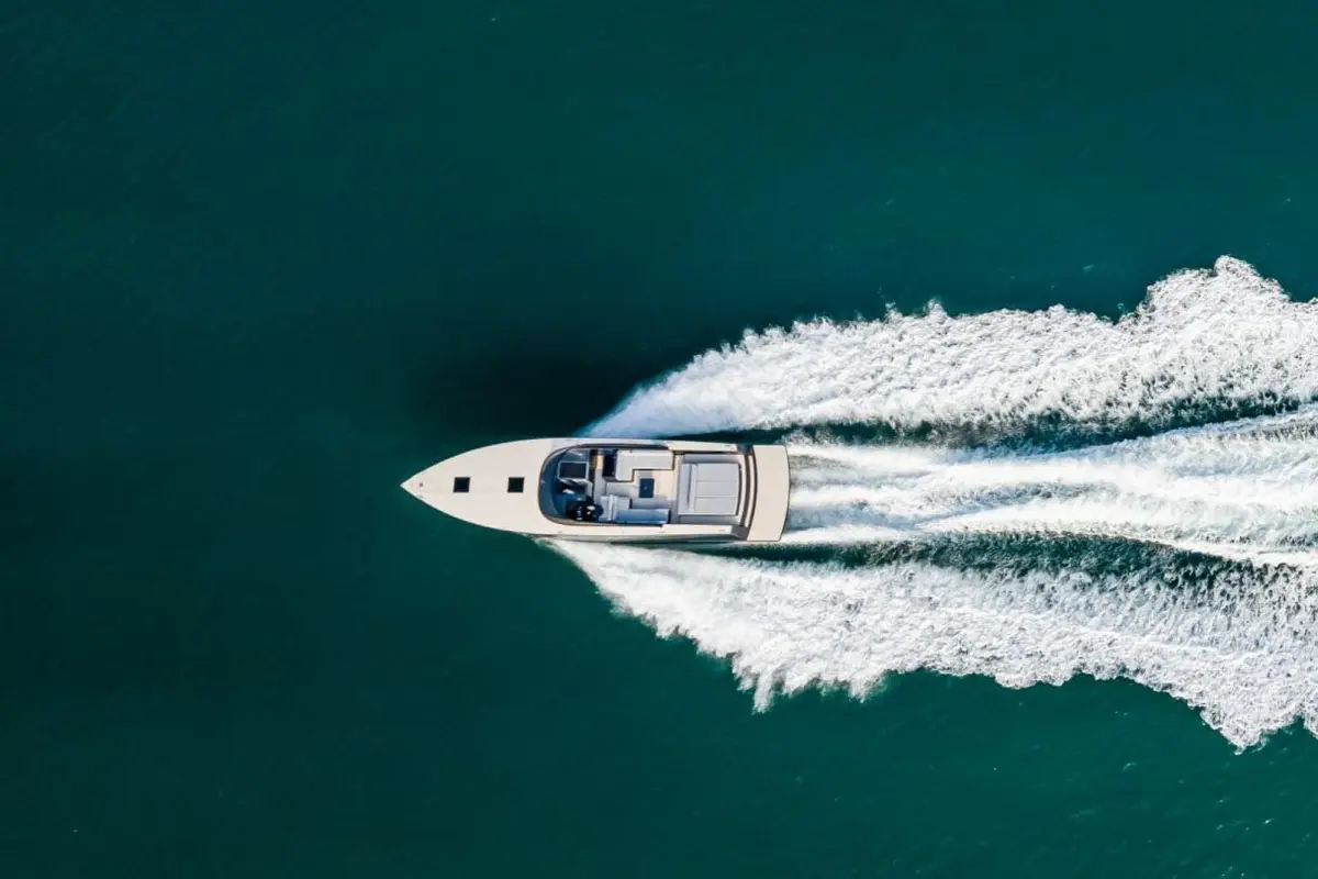 Vandutch 55, aft deck — Menorca Yacht Rental, Menorca. Vandutch 55 — 16m