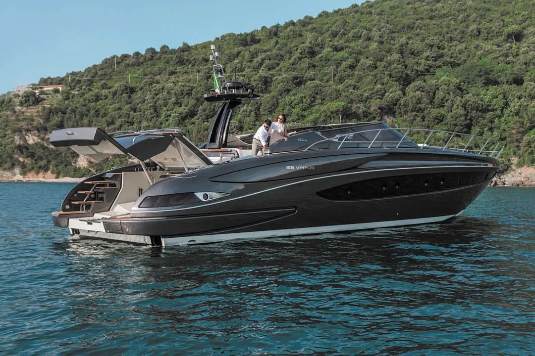 Virtus 63, aft deck — Menorca Yacht Rental, Menorca. Virtus 63 — 19m