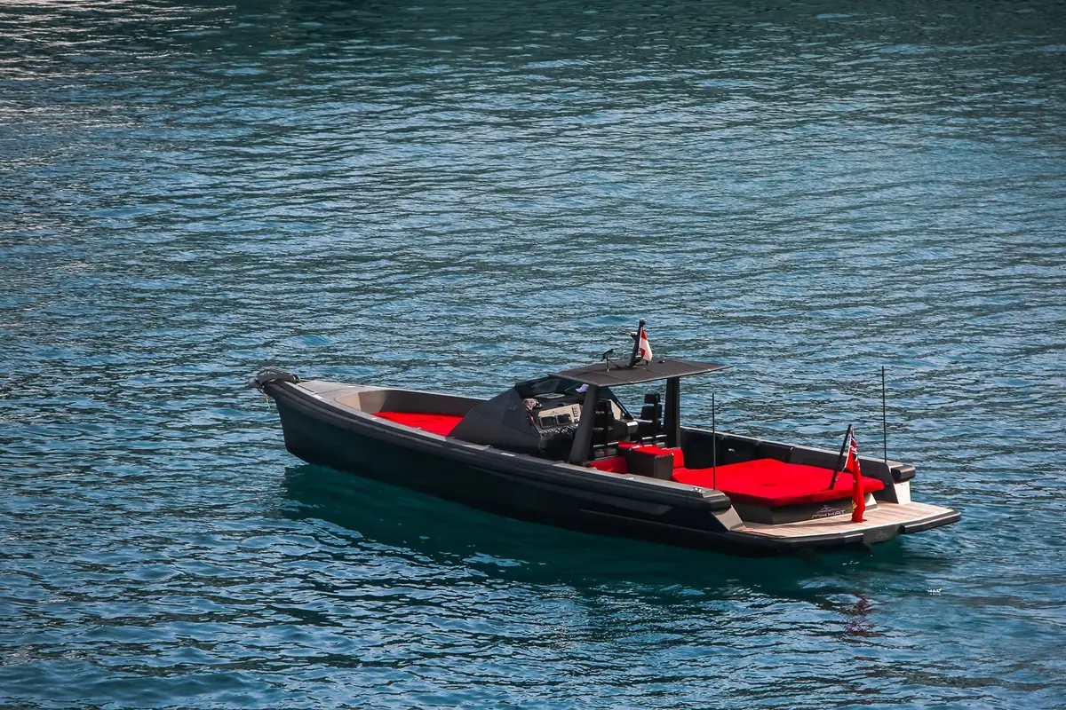 Wally 45, aft deck — Menorca Yacht Rental, Menorca. Wally 45 — 13m